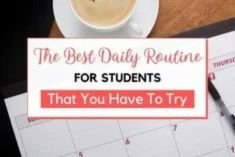 best daily routine for students